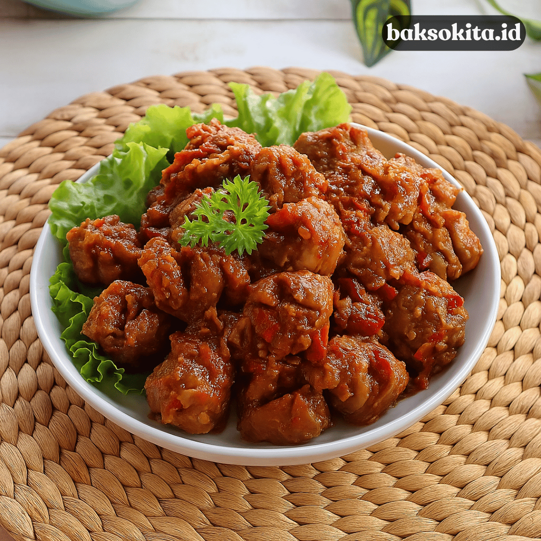 bakso mercon level pedas gila