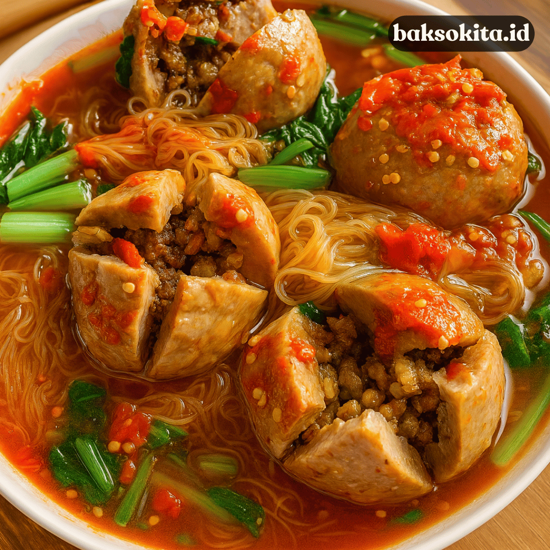 bakso pedas level neraka