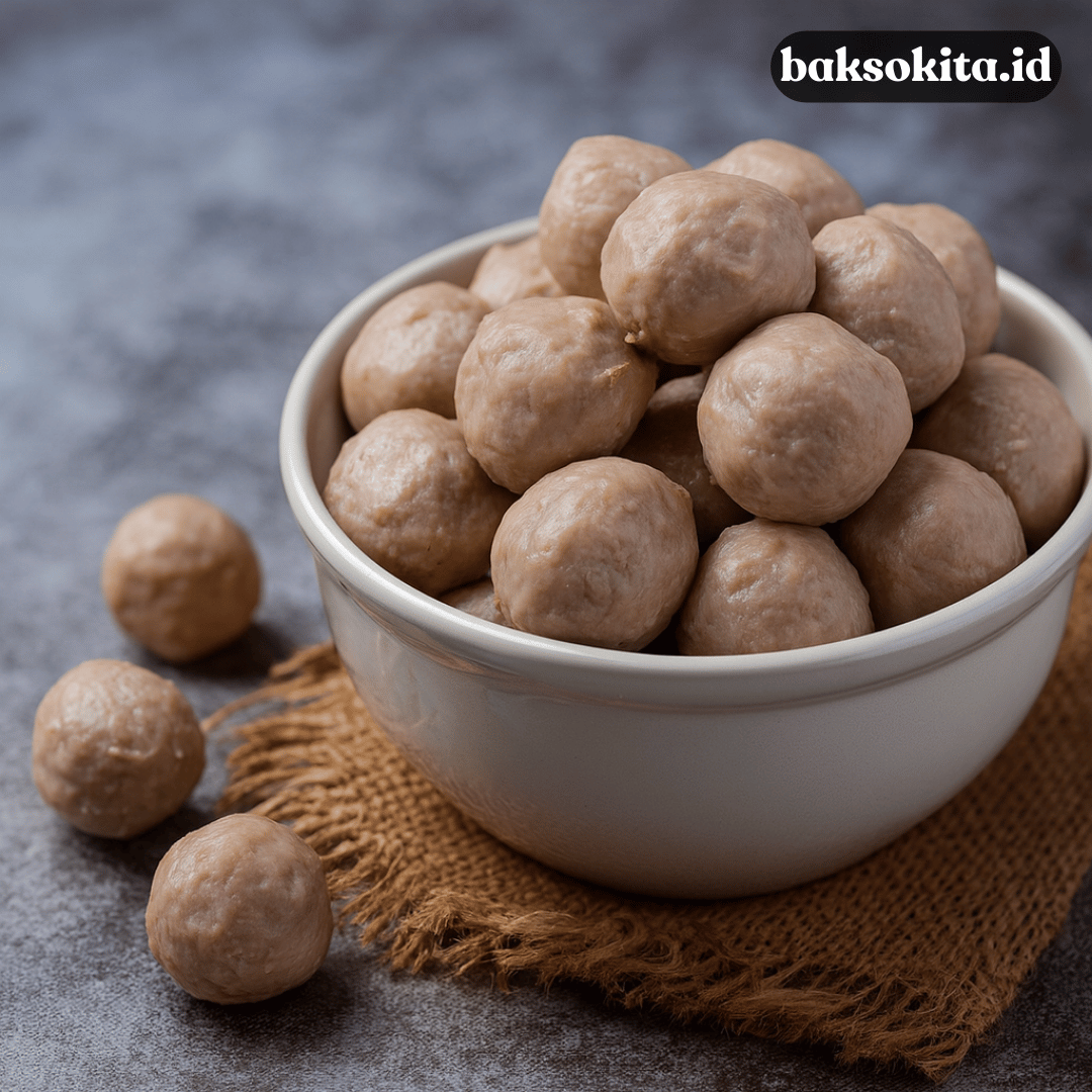 bakso kenyal tanpa tepung