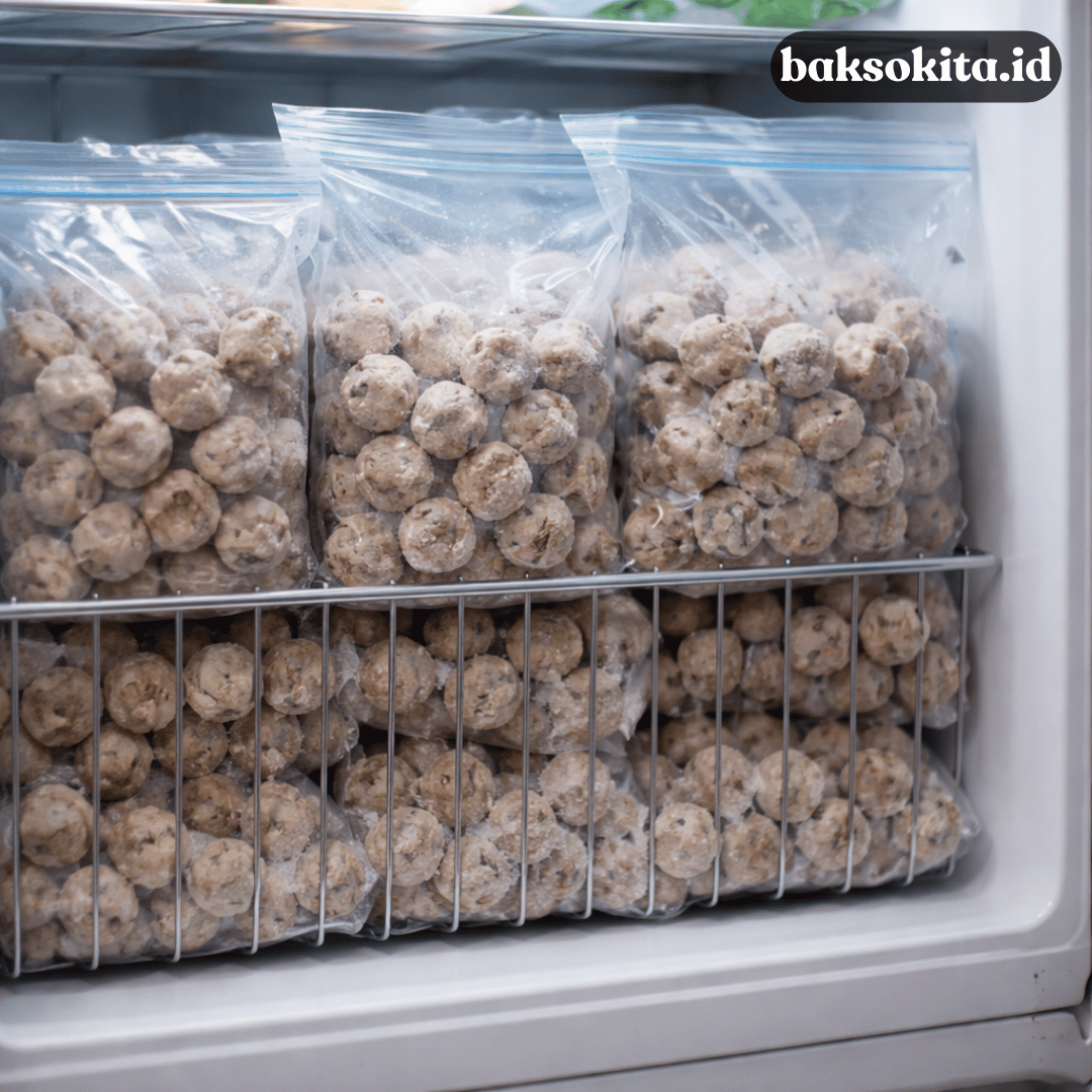 cara simpan bakso di kulkas