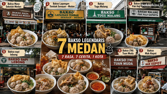 warung bakso di Medan